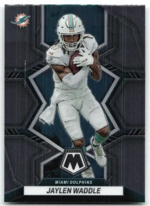 Jaylen Waddle 2022 Panini Mosaic Miami Dolphins
