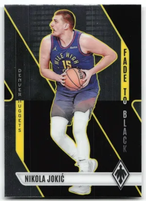 Nikola Jokic 2023-24 Panini Phoenix Fade To Black Denver Nuggets