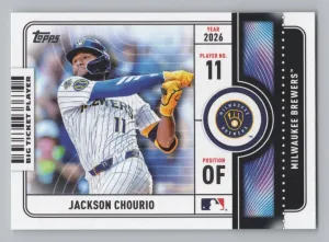 Jackson Chourio 2026 Topps Big Ticket Players Milwaukee Brewers