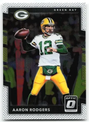Aaron Rodgers 2017 Donruss Optic Green Bay Packers