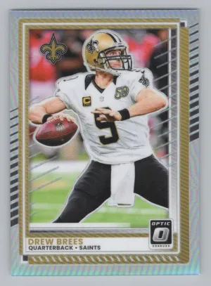 Drew Brees 2025 Donruss Optic Holo New Orleans Saints