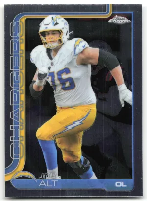 Joe Alt 2025 Topps Chrome Los Angeles Chargers