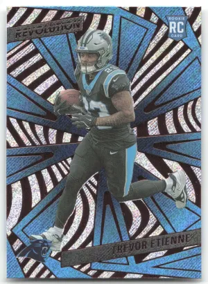 Trevor Etienne Rookie 2025 Panini Revolution Carolina Panthers