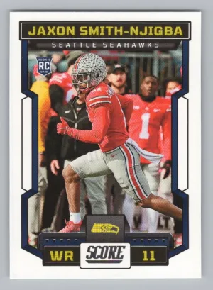 Jaxon Smith-Njigba RC 2023 Score Seahawks
