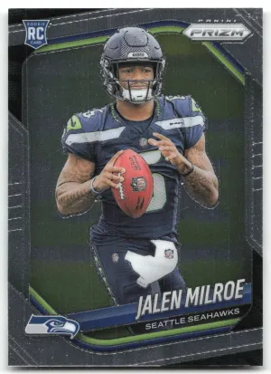 Jalen Milroe Rookie 2025 Panini Prizm Seattle Seahawks
