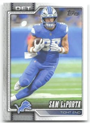 Sam LaPorta 2026 Topps Flagship Detroit Lions