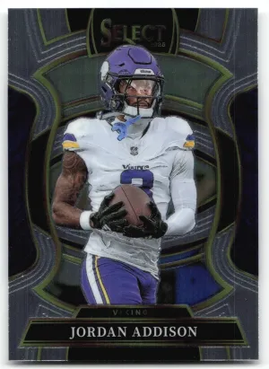 Jordan Addison 2025 Panini Select Minnesota Vikings