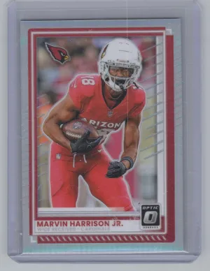 Marvin Harrison Jr. 2025 Donruss Optic Holo Arizona Cardinals