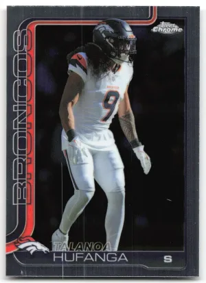 Talanoa Hufanga 2025 Topps Chrome Denver Broncos
