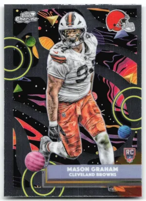 Mason Graham Rookie 2025 Topps Chrome Cosmic Cleveland Browns