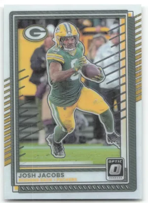 Josh Jacobs 2025 Donruss Optic Green Bay Packers