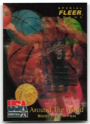 Scottie Pippen 1996 Fleer USA Around The World Team USA