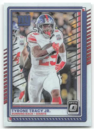 Tyrone Tracy Jr. 2025 Donruss Optic New York Giants