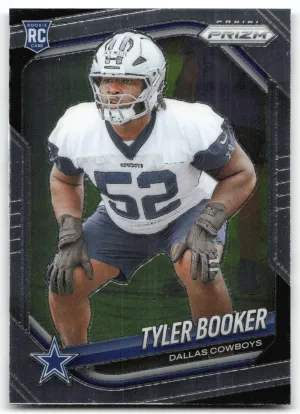 Tyler Booker Rookie 2025 Panini Prizm Dallas Cowboys