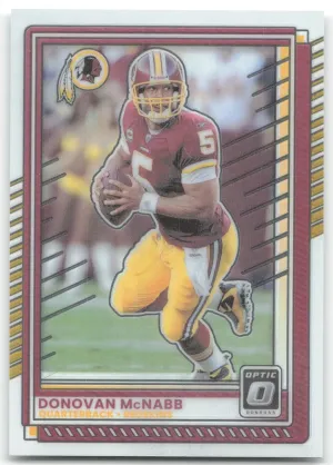 Donovan McNabb 2025 Donruss Optic Washington Redskins