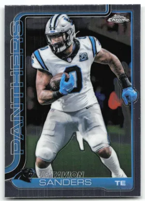 Ja'Tavion Sanders 2025 Topps Chrome Panthers