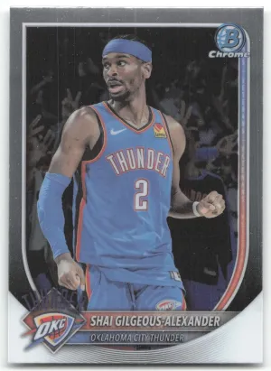 Shai Gilgeous-Alexander 2025-26 Bowman Chrome Oklahoma City Thunder