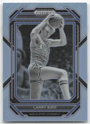Larry Bird 2023 Panini Prizm Draft Picks Silver Indiana State Sycamores