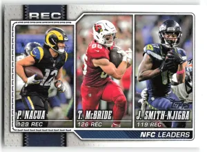Jaxon Smith Njigba NFC Receiving Leaders 2026 Topps Flagship Football Seahawks