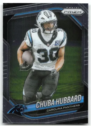 Chuba Hubbard 2025 Panini Prizm Carolina Panthers
