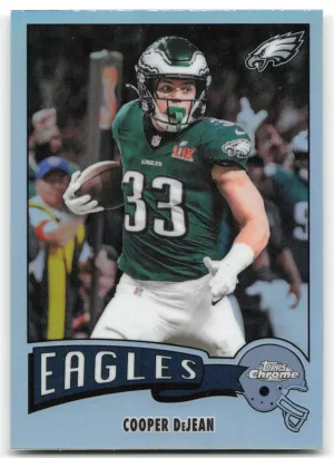 Cooper DeJean 2025 Topps Chrome 1975 Topps Refractor Philadelphia Eagles