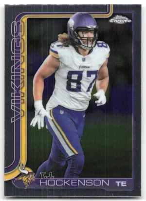 T.J. Hockenson 2025 Topps Chrome Minnesota Vikings