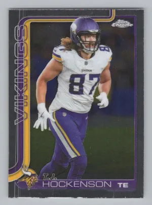 T.J. Hockenson 2025 Topps Chrome Vikings
