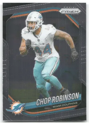 Chop Robinson 2025 Panini Prizm Miami Dolphins