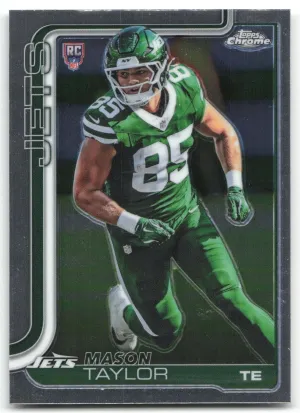 Mason Taylor Rookie 2025 Topps Chrome New York Jets
