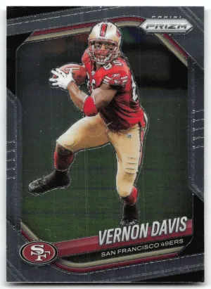 Vernon Davis 2025 Panini Prizm San Francisco 49ers