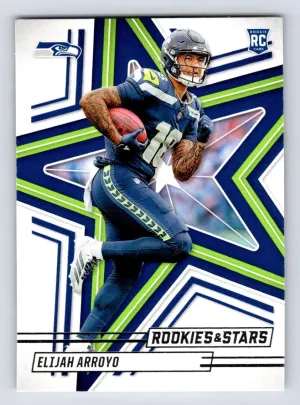 Elijah Arroyo RC 2025 Panini Rookies & Stars Seattle Seahawks