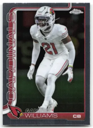 Garrett Williams 2025 Topps Chrome Arizona Cardinals