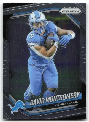 David Montgomery 2025 Panini Prizm Detroit Lions