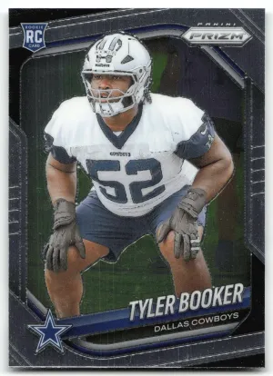 Tyler Booker Rookie 2025 Panini Prizm Dallas Cowboys