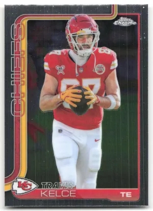 Travis Kelce 2025 Topps Chrome Kansas City Chiefs