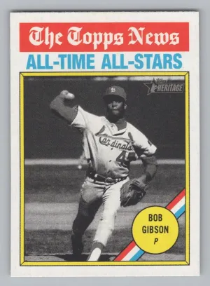 Bob Gibson 2025 Topps Heritage St. Louis Cardinals