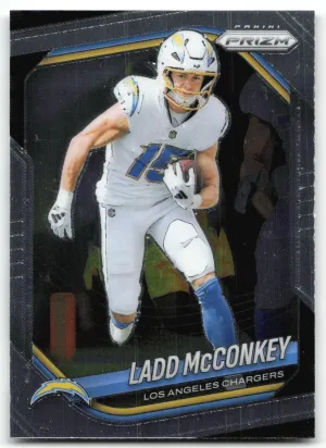 Ladd McConkey 2025 Panini Prizm Los Angeles Chargers
