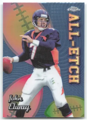 John Elway 2024 Topps Chrome Chrome All-Etch Denver Broncos