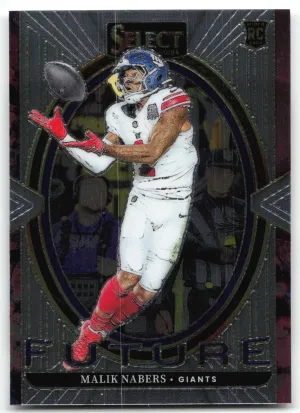 Malik Nabers 2024 Panini Select Select Future New York Giants