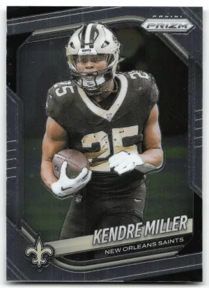 Kendre Miller 2025 Panini Prizm New Orleans Saints