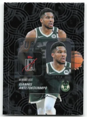 Giannis Antetokounmpo 2025-26 Topps Signature Class Pure Milwaukee Bucks