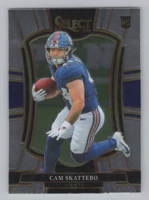 Cam Skattebo RC 2025 Panini Select Giants
