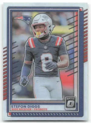 Stefon Diggs 2025 Donruss Optic New England Patriots