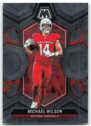 Michael Wilson 2024 Panini Mosaic Arizona Cardinals