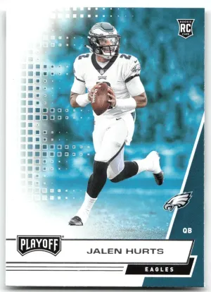 Jalen Hurts Rookie 2020 Panini Playoff Philadelphia Eagles