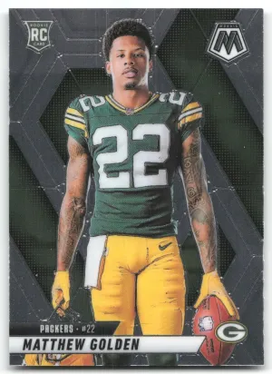 Matthew Golden RC 2025 Panini Mosaic Green Bay Packers