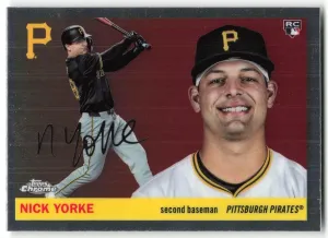 Nick Yorke Rookie 2025 Topps Chrome Platinum Pittsburgh Pirates