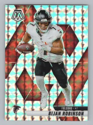 Bijan Robinson 2025 Panini Mosaic Mosaic Atlanta Falcons