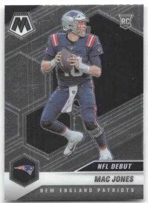 Mac Jones 2021 Panini Mosaic New England Patriots