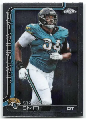 Maason Smith 2025 Topps Chrome Jacksonville Jaguars
